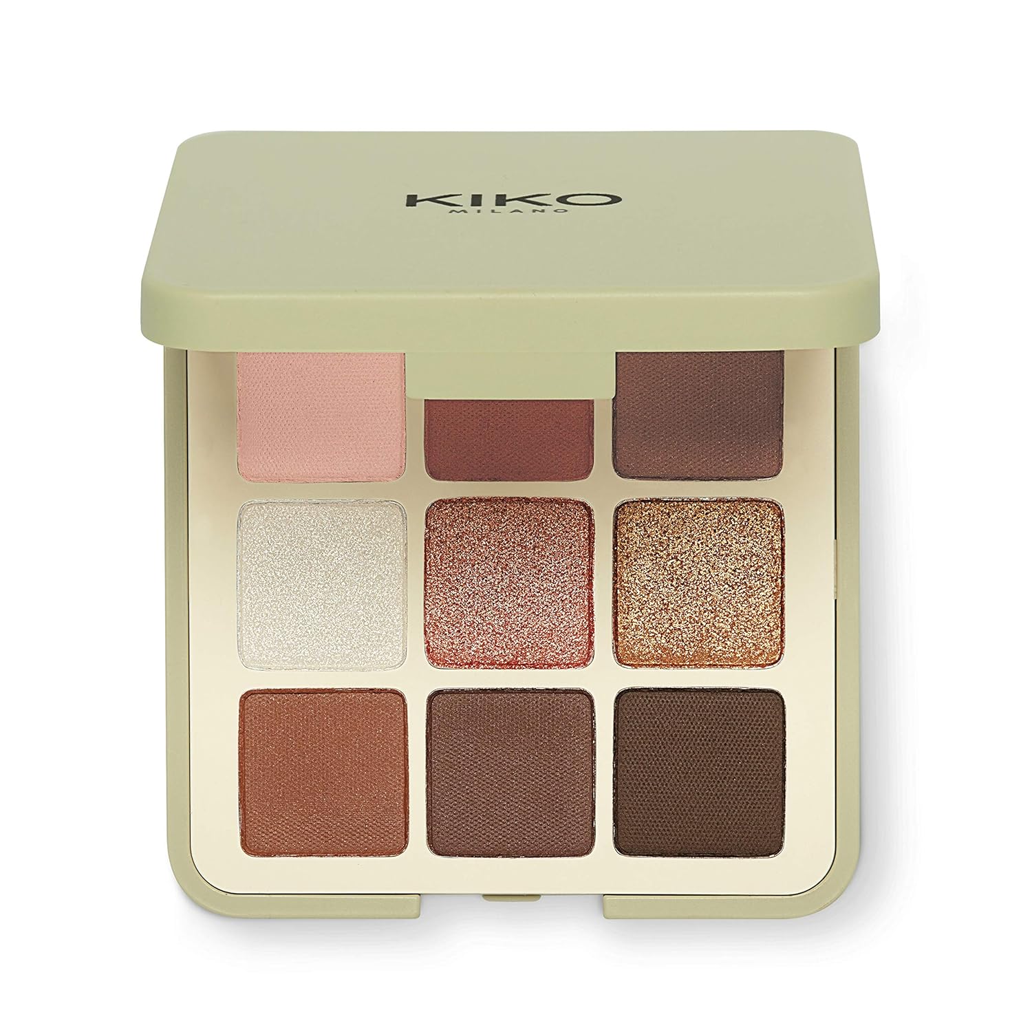 KIKO Milano GREEN ME EYESHADOW PALETTE 101 Cool Spice Amazon.de Beauty