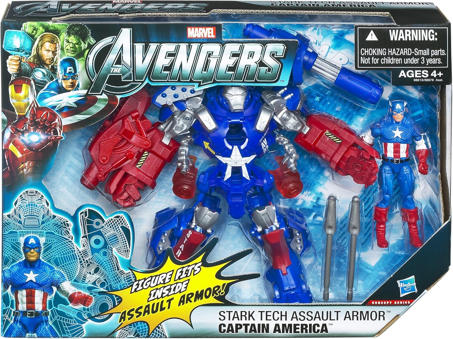 captain america mech armor