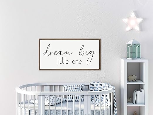 above crib nursery decor
