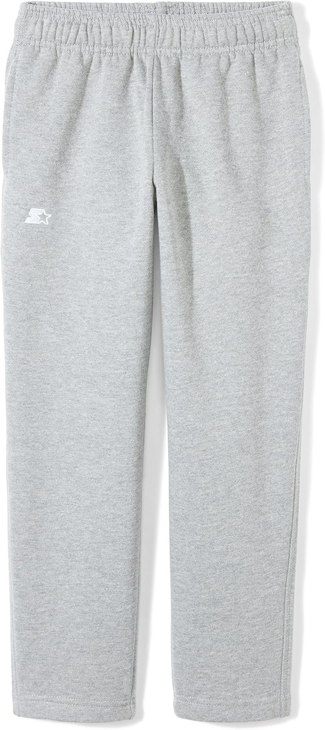 Starter Girls' Open-Bottom Sweatpants with Pockets,  Exclusive: Clothing