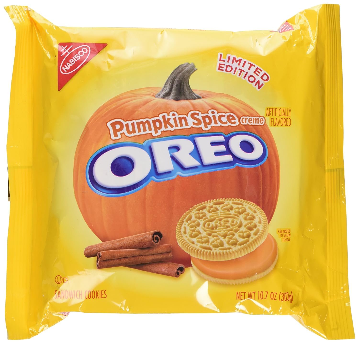 Nabisco oreo cookies Golden 1x10.7oz #2 (044000042790)
