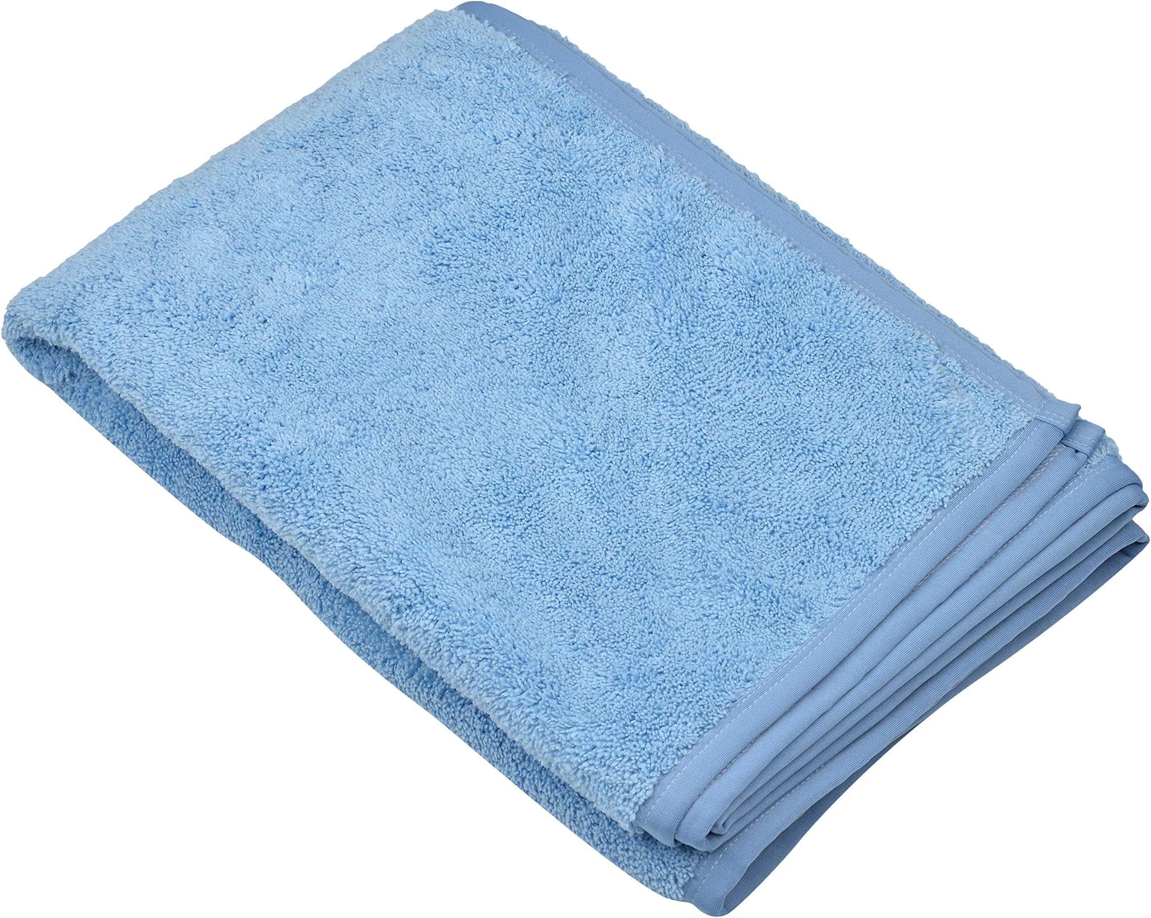 WEISSMULLER Quick Dry Micofibre Bath Towel, Blue (70 x 140 cm)