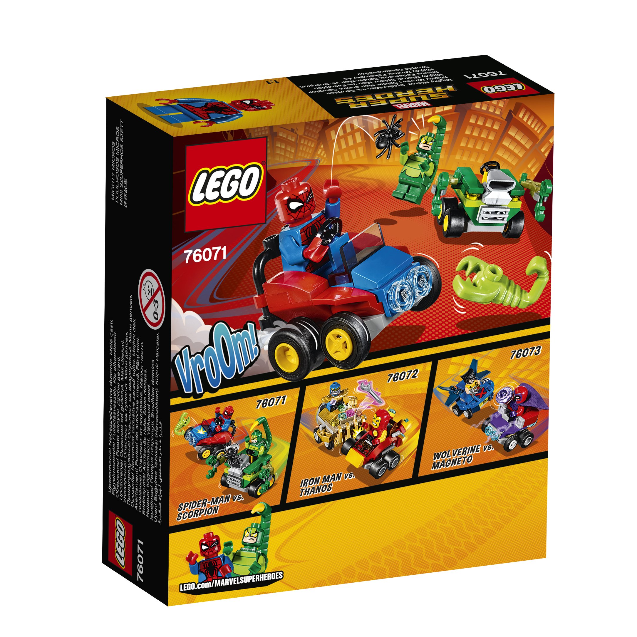 lego spiderman scorpion
