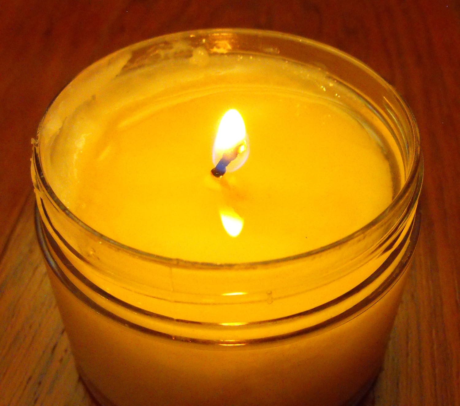 Hansi Organic Mango Butter Candle Jar 3.4oz Pure Mango