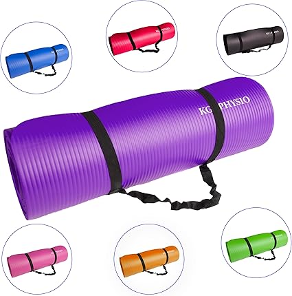 KG Physio Esterilla Yoga (1cm), Colchoneta de Fitness para ...