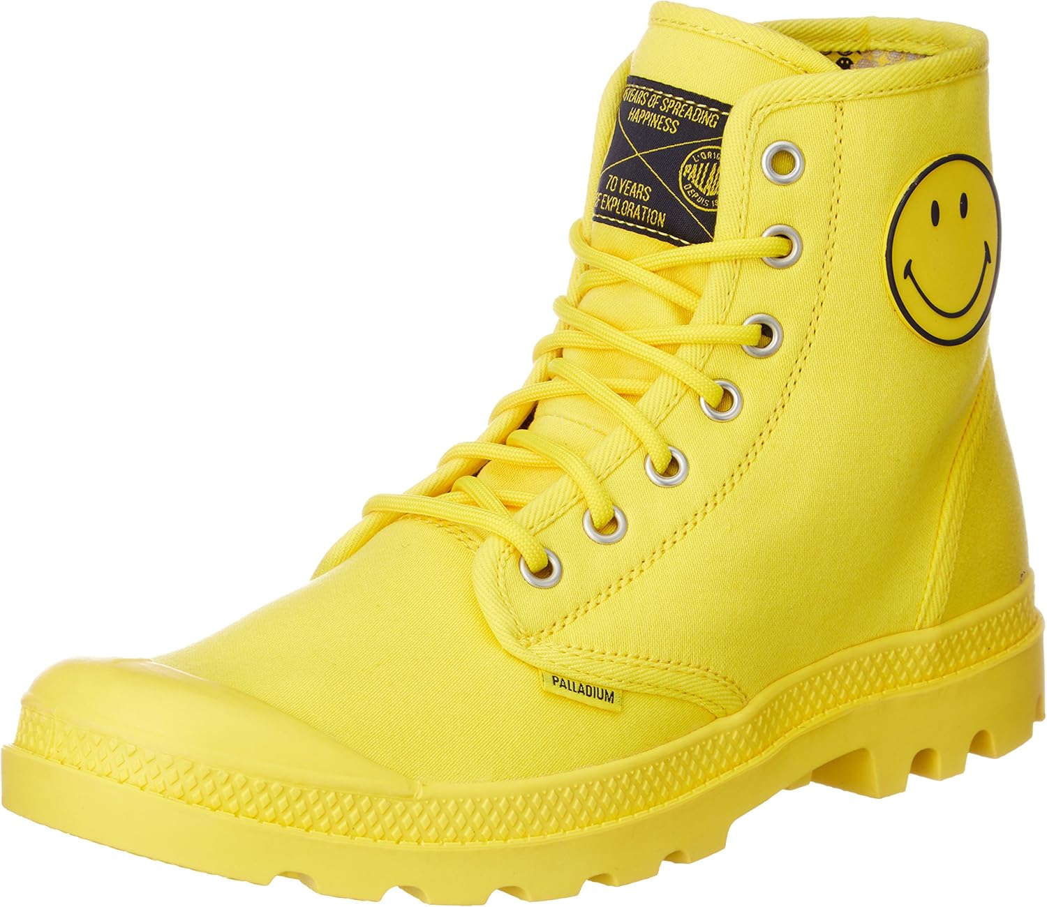 yellow palladium boots