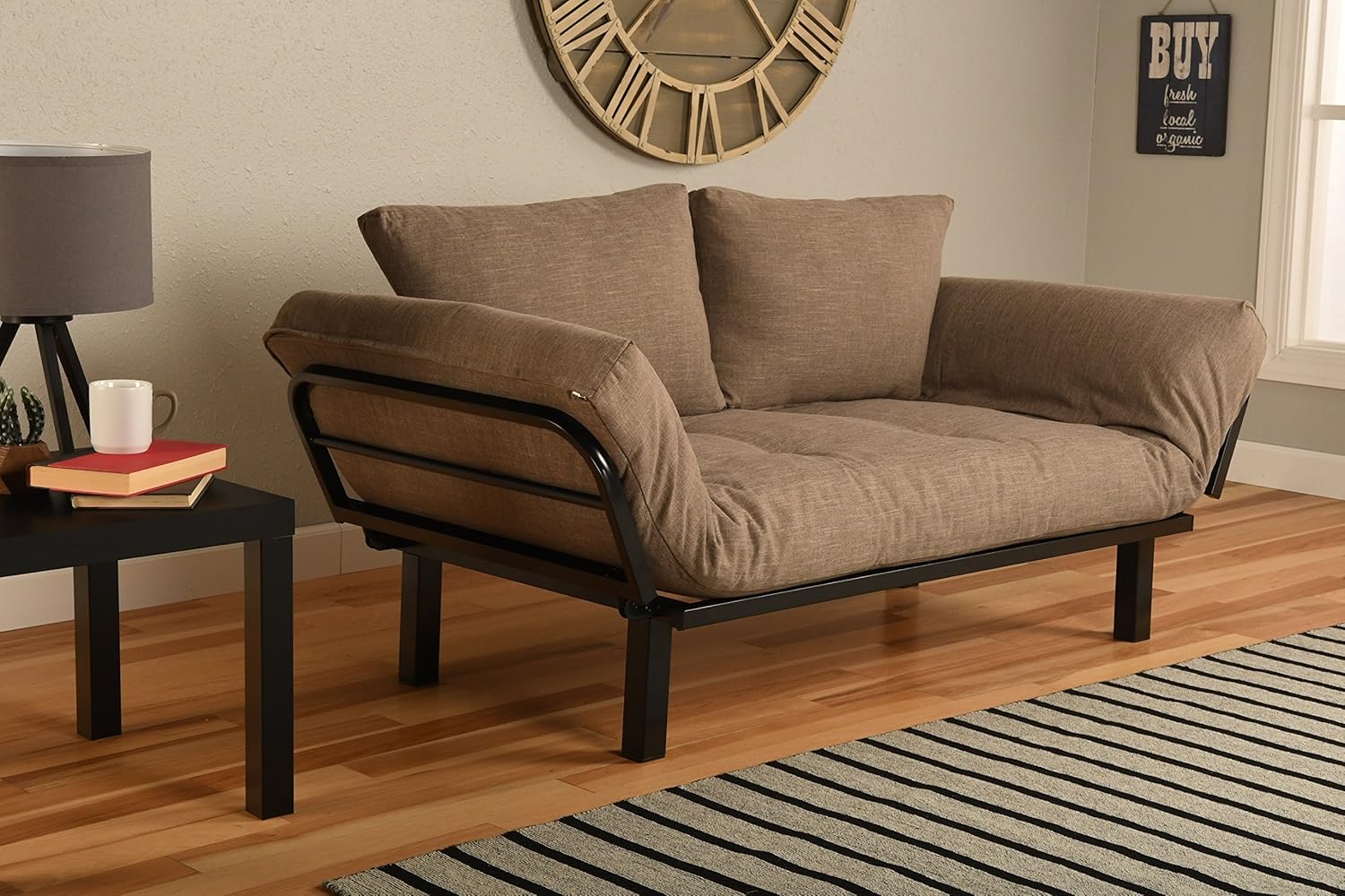 Amazon Com Kodiak Best Futon Lounger Sit Lounge Sleep Smaller