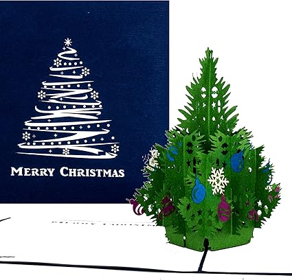 Immagini Natale Blu.Biglietto Natalizio Abete Classico Buon Natale Blu Biglietti Natalizi Abete Carta Pop Up Per Natale Carta Regalo Carte 3d Natale Biglietto D Auguri Carta Natalizia Amazon It Cancelleria E Prodotti Per Ufficio