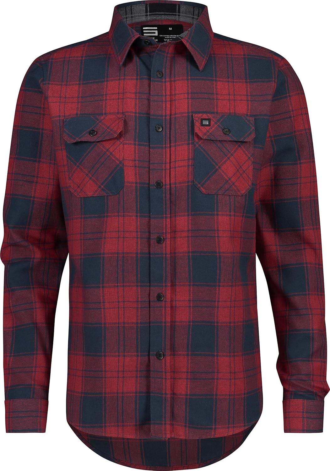 stretch flannel shirt mens