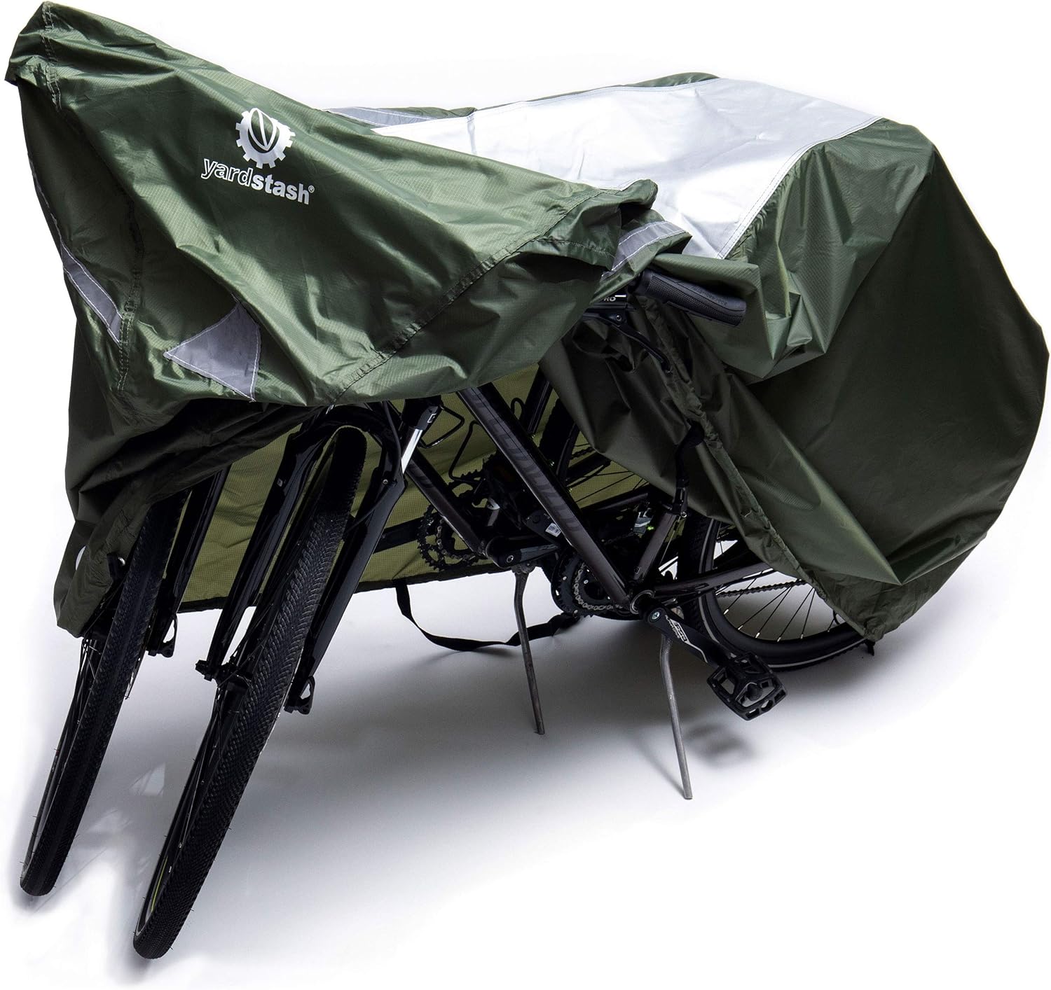 YardStash Bicycle Cover XL: Extra Large Size for Beach Cruiser Cover, 29er Mountain Bike Cover, Electric Bike Cover, Multiple Kids' Bike Cover and Cover for Bikes with Baskets, Child Seats or Racks : Sports & Outdoors