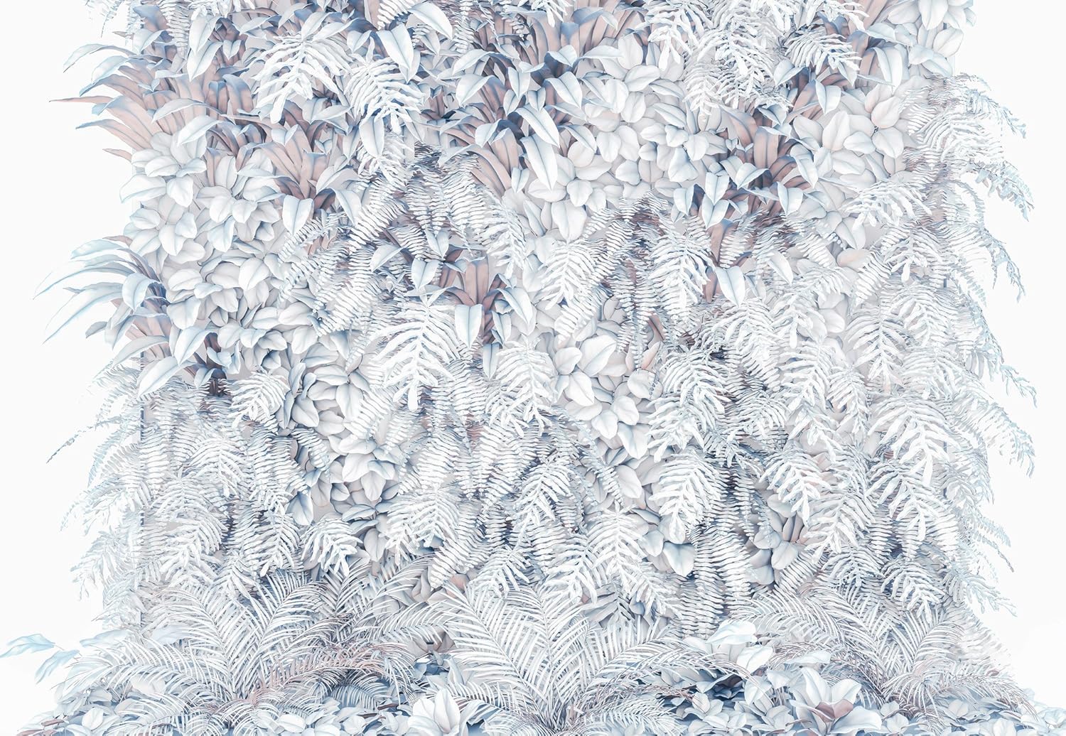 Komar Photo Wallpaper Paper Vertical 8/878 Garden, Size: 368 x 254 cm (W x H), 8 Pieces, with Paste, Made in Germany, Bunt - Image 3