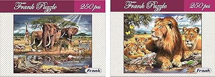 Frank in Africa & Lion Family Combo for Age 8+
