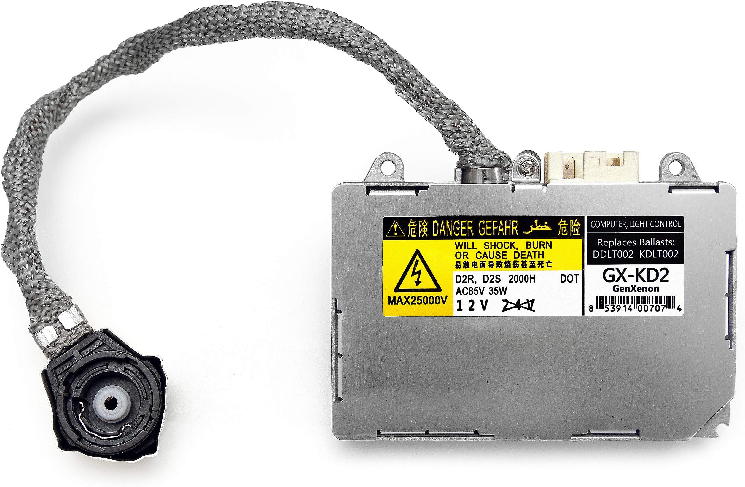 Replacement Xenon HID Ballast Headlight Control Unit KDLT002 DDLT002