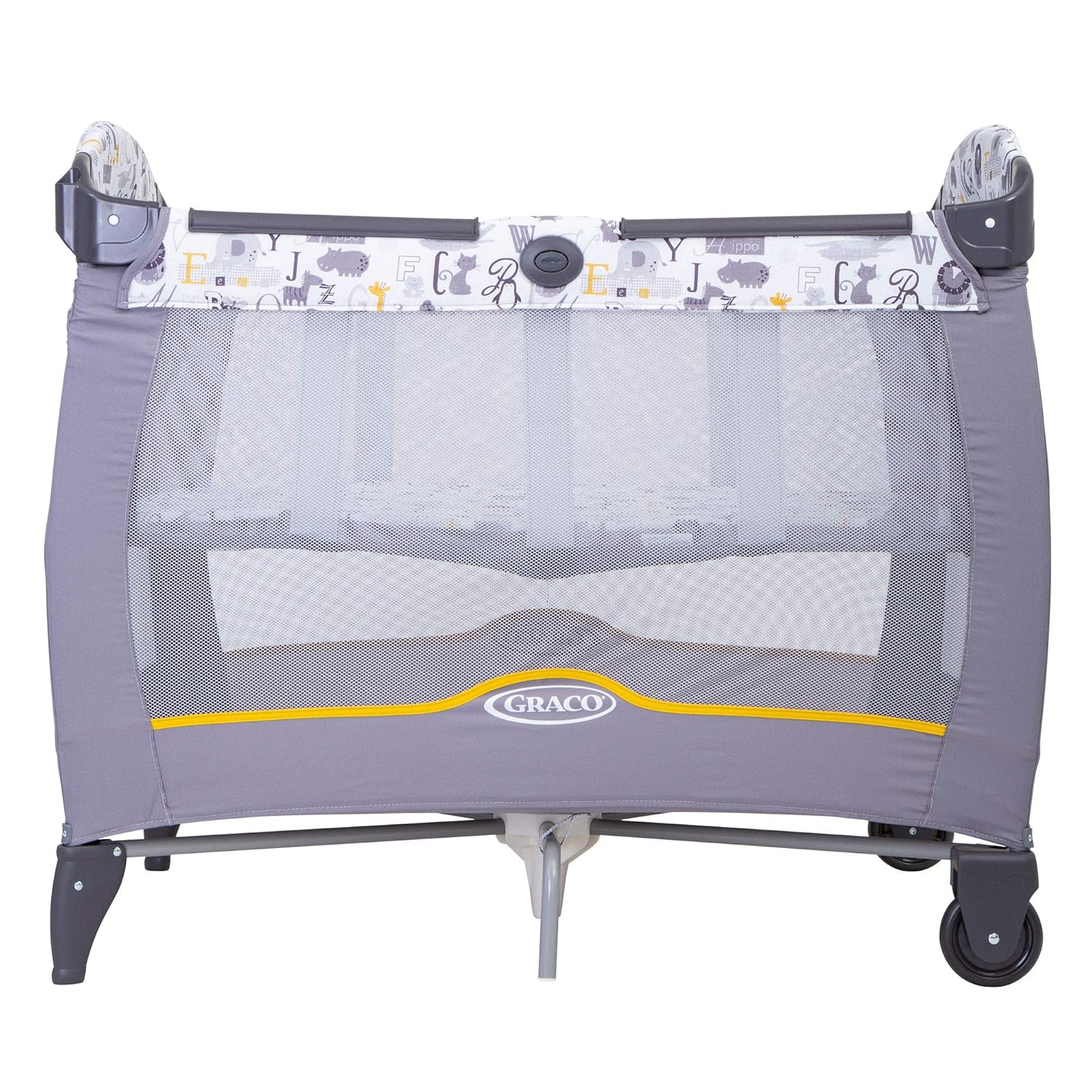 graco contour electra travel cot block party