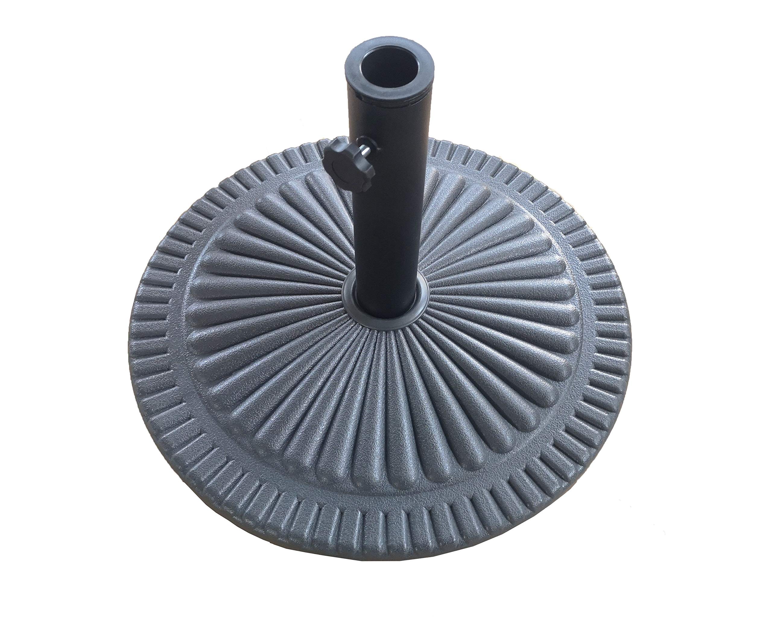 heavy cast iron parasol base