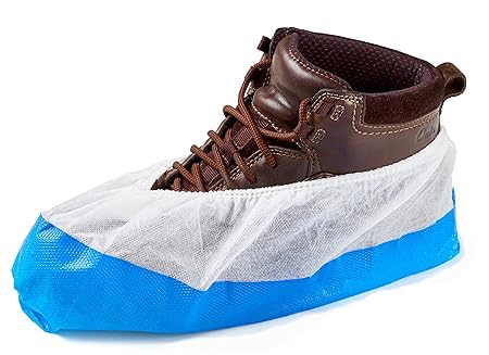 Überschuhe mit verstärkter Antirutsch-Sohle >9g extra stark von ISC H&S | flüssigkeitsundurchlässig – wasserfest – dicht | Ei