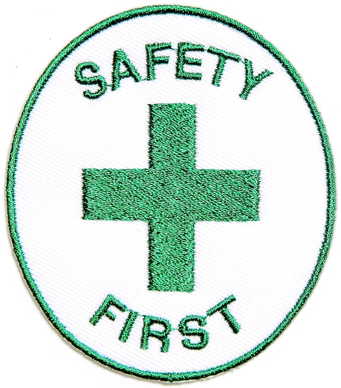 SAFETY FIRST Emergency Doctor Nurse Ambulance Logo Tab Jacket Uniform