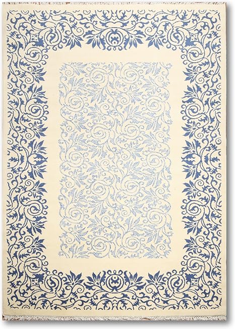 Orientalischer Teppich 182 9 X 22 9 Cm Sandfarben Hellblau