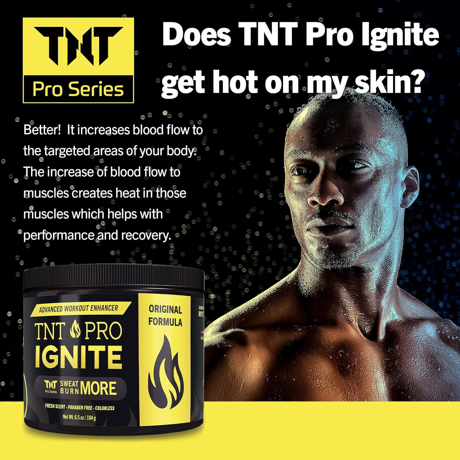 TNT Pro Ignite Stomach Fat Burner Body Slimming Cream with Heat Sweat Technology - Thermogenic Weight Loss Workout Enhancer: Health & Personal Care