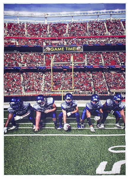 Amazoncom Football Photo Booth Backdrop 5 X 7 Feet