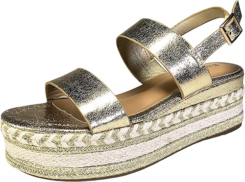 bamboo gold sandals
