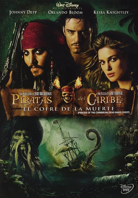 Resultado de imagen para los piratas del caribe el cofre de la muerte poster