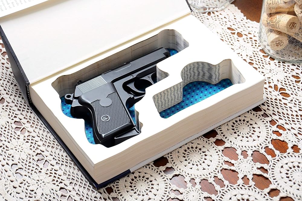 Custommade Gun Storage Book Safe for Compact