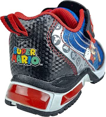 SUPER MARIO Brothers Mario and Luigi - Tenis para niños, tenis iluminados,  zapatillas mixtas, talla 11 a 3 : Ropa, Zapatos y Joyería - Amazon.com