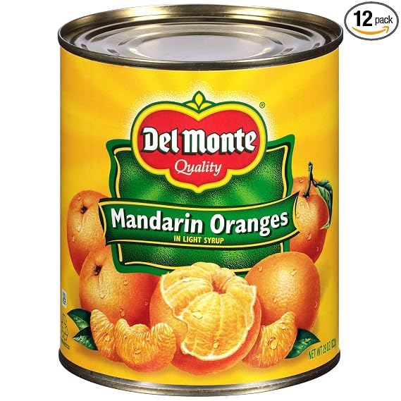 Del Monte Light syrup Mandarin oranges (024000070276)