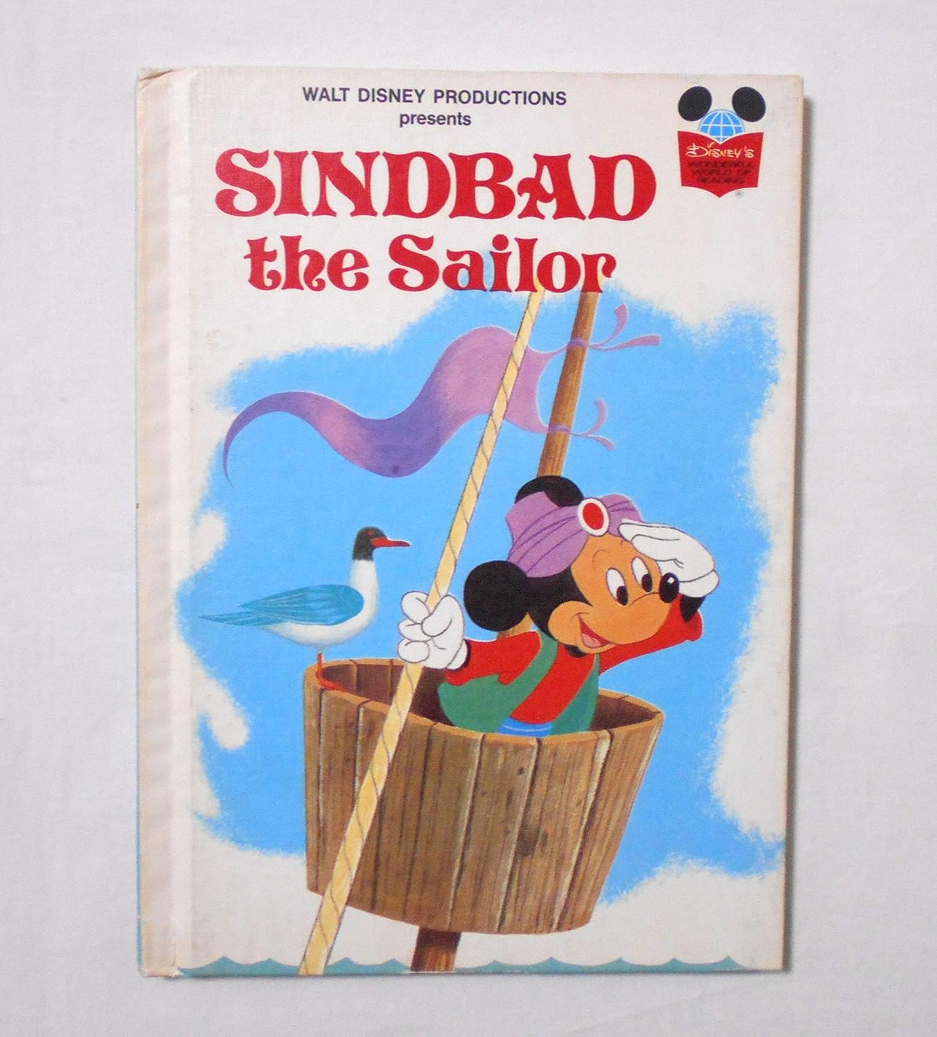 Walt Disney Productions Presents Sinbad The Sailor ミッキーマウスの船乗りシンドバットの冒険 Disney S Wonderful World Of Reading 洋書絵本 Copyright 1978年 ディズニー 通販 Amazon