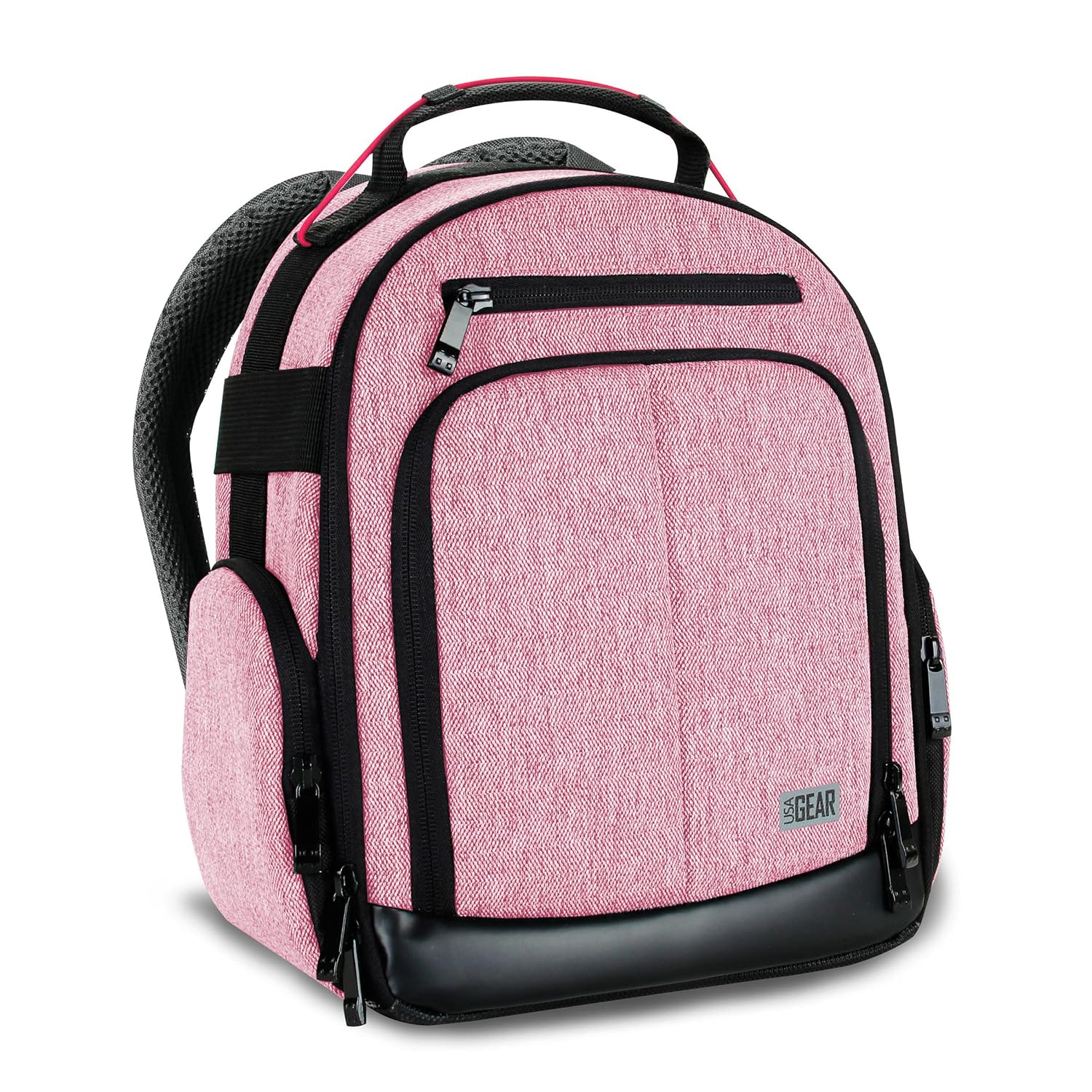 Sony y Otras. Fondo Resistente al Agua y Respaldo Confortable Compatible  con Canon EOS Mochila Cámara de Fotos Reflex por USA Gear con Divisores de  Accesorios Personalizables Nikon Mochilas para cámaras Electrónica