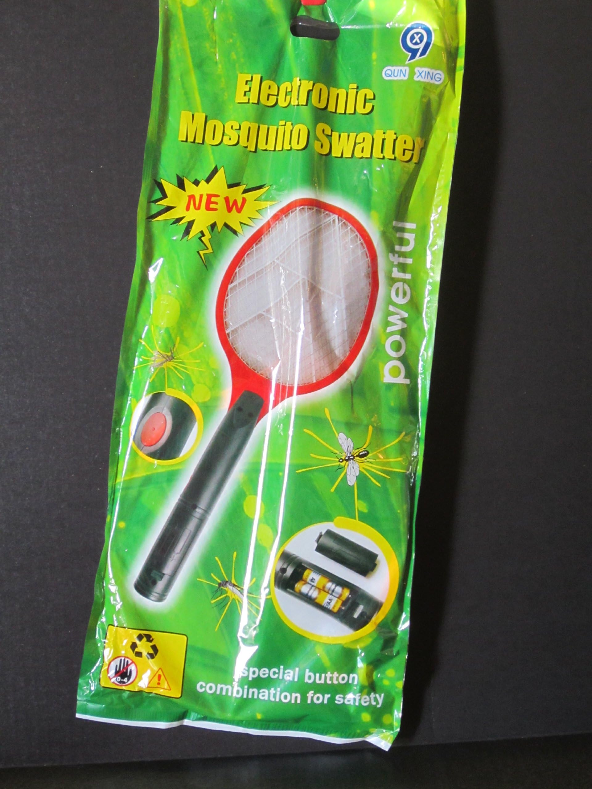 Qun Xing Electronic Mosquito Swatter - Colors Vary