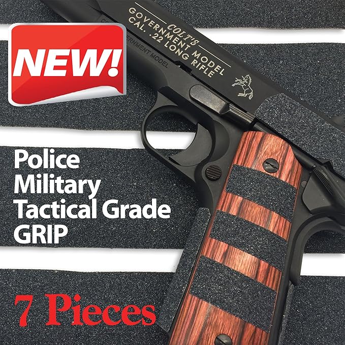 Pistol & Gun Grip Tape Tactical Police Military Grade for Guns Knives