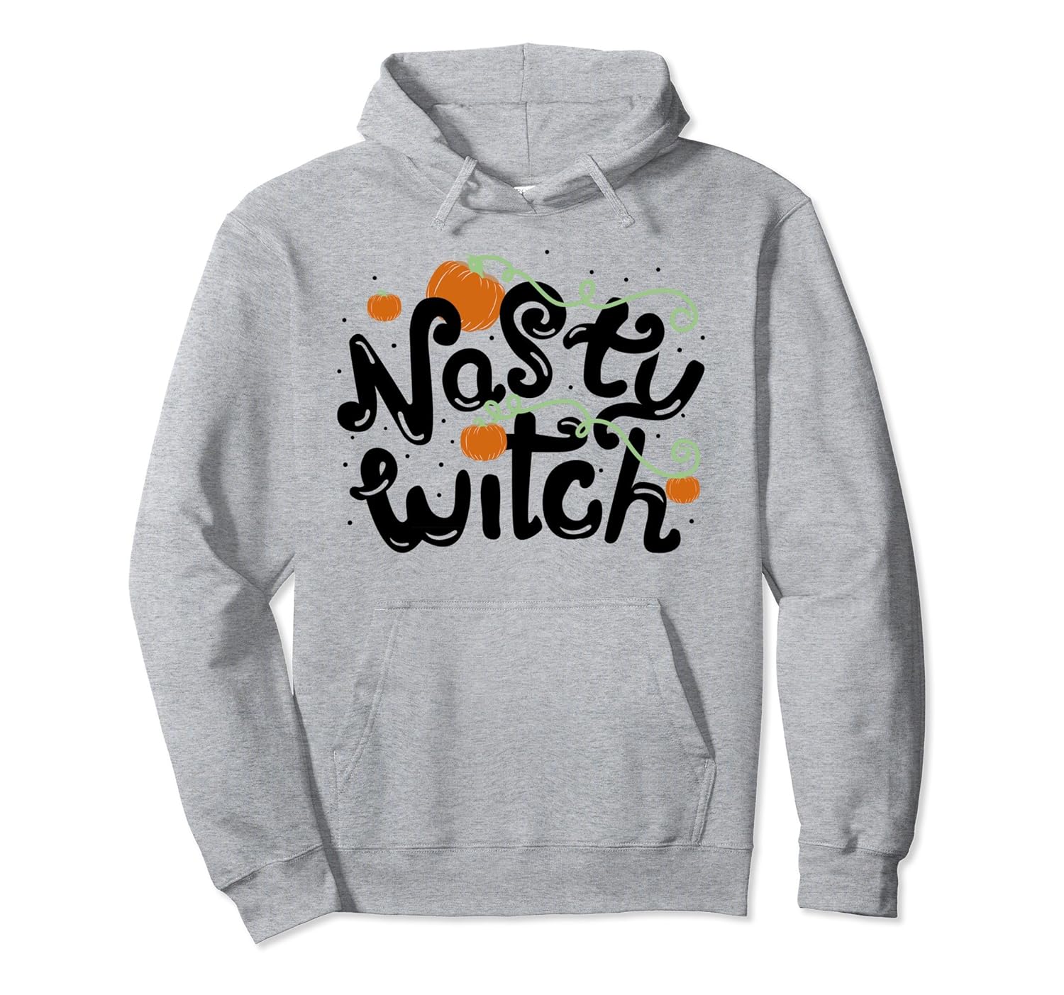 Nasty Witch Funny Halloween Feminist Party Hoodie-ANZ