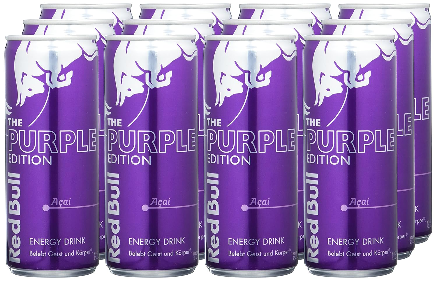 Redbull Lila Red Bull Energy Drink Winter Edition Rose Lila Zimt Pflaume Stockfotografie Alamy