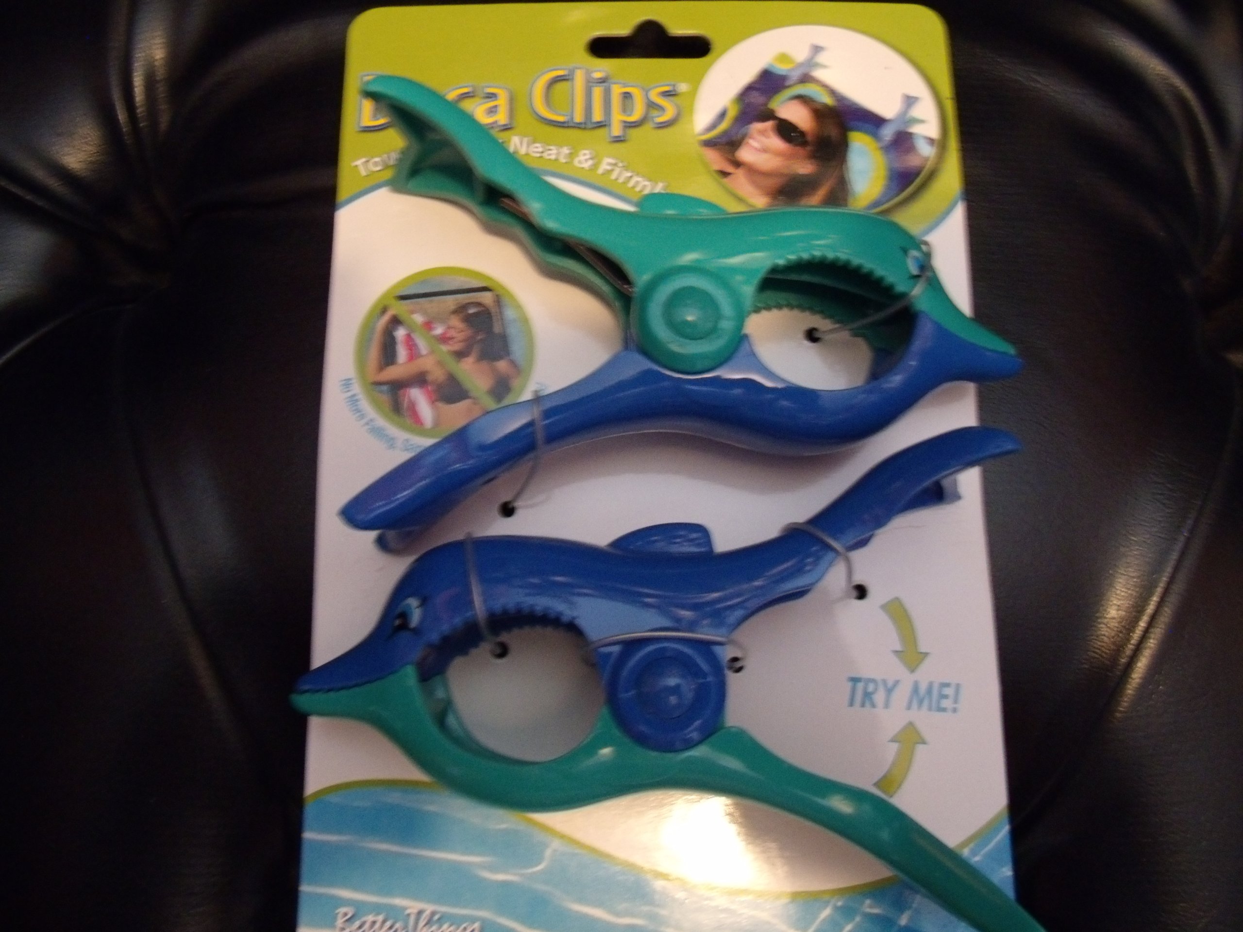 Boca Beach Towel Clips Dolphins