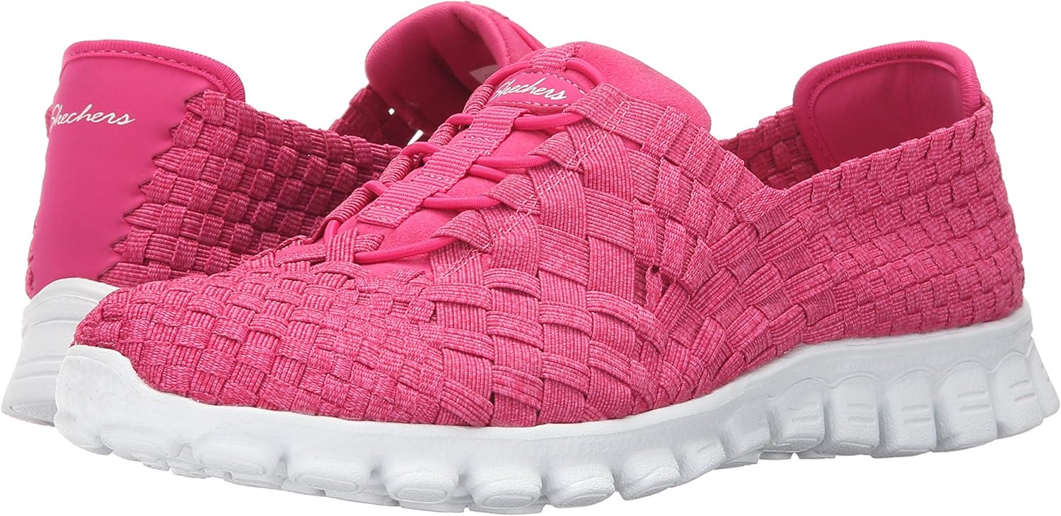 skechers woven elastic shoes