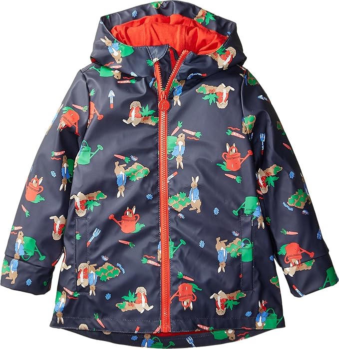 Joules Kids Baby Boy's Printed Waterproof Coat (Toddler/Little Kids/Big