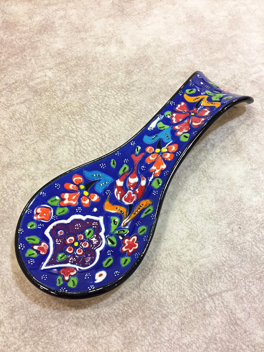 Decorative Kitchen Ceramic Spoon Rest