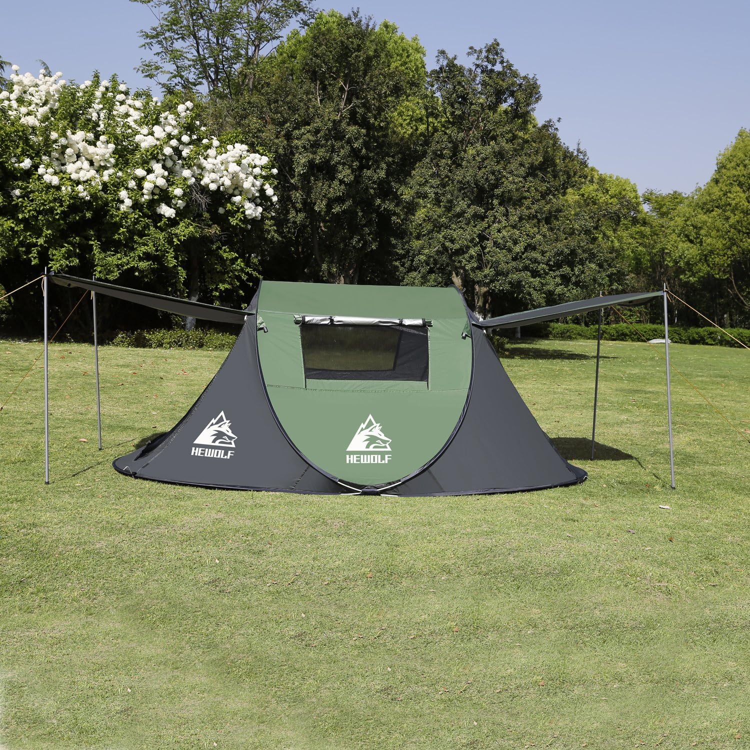 Amazon.com : Hewolf Pop-up Tent【Waterproof Floor】【Anti Mosquito】【UV