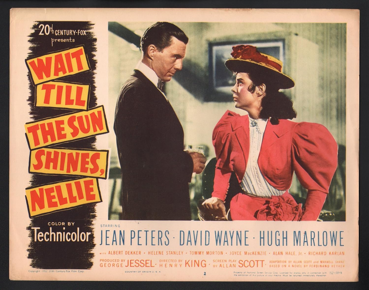 Risultati immagini per wait till the sun shines nellie film