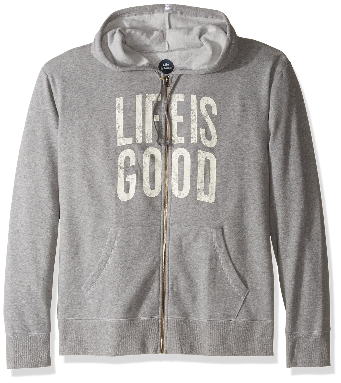 life is good zip hoodie