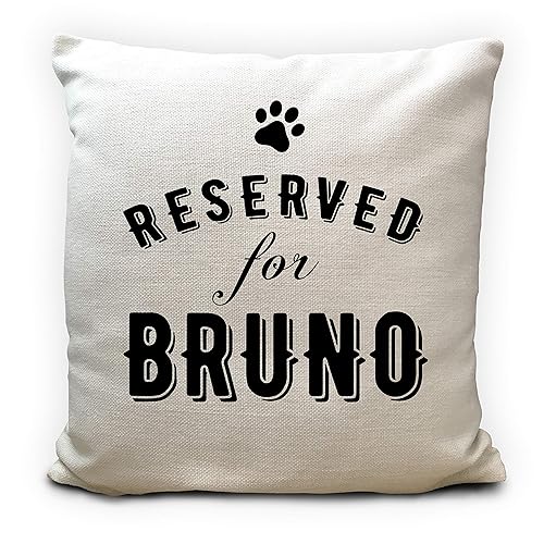 Dog Bed Cushion Cover Personalised With Reserved Pet Name Washable
