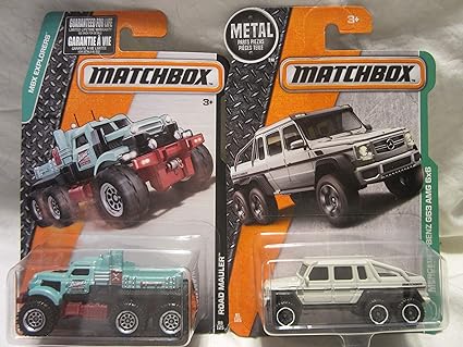 Amazoncom Matchbox Mercedes Benz G63 Amg 6x6 Road Mauler
