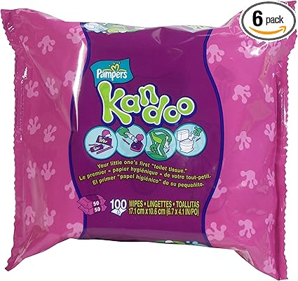 pampers kandoo flushable wipes