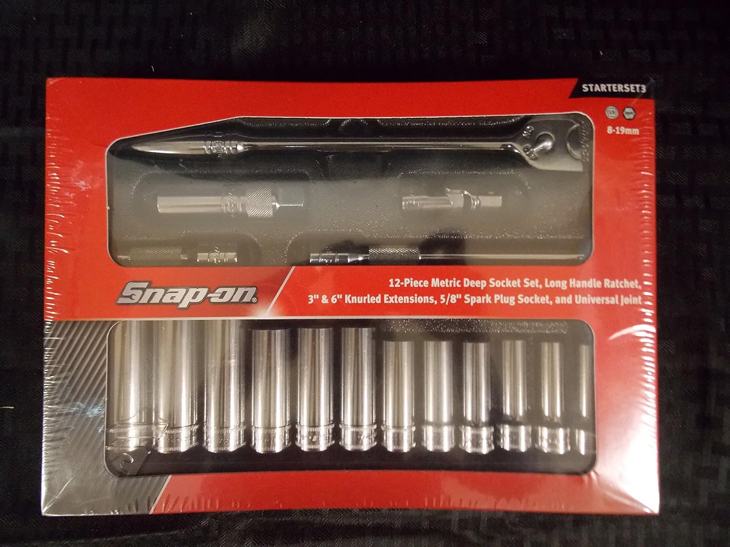 SnapOn 17 Piece 3/8 Drive Starter Set/General Service Set