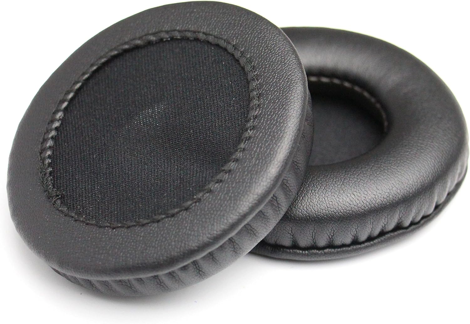 ShineCozy Premium Headphones Earpads Protein Leather Foam Ear Cushions,Headset Ear Pads Spare Replacement Parts (For Universal Size Diameter 75MM J-23) - Image 4
