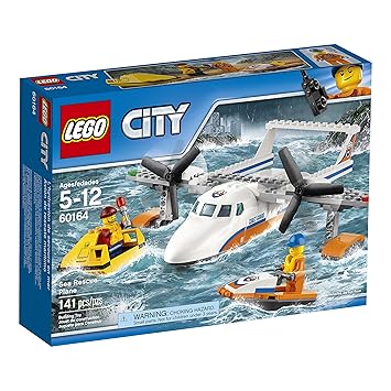 lego city sea rescue plane