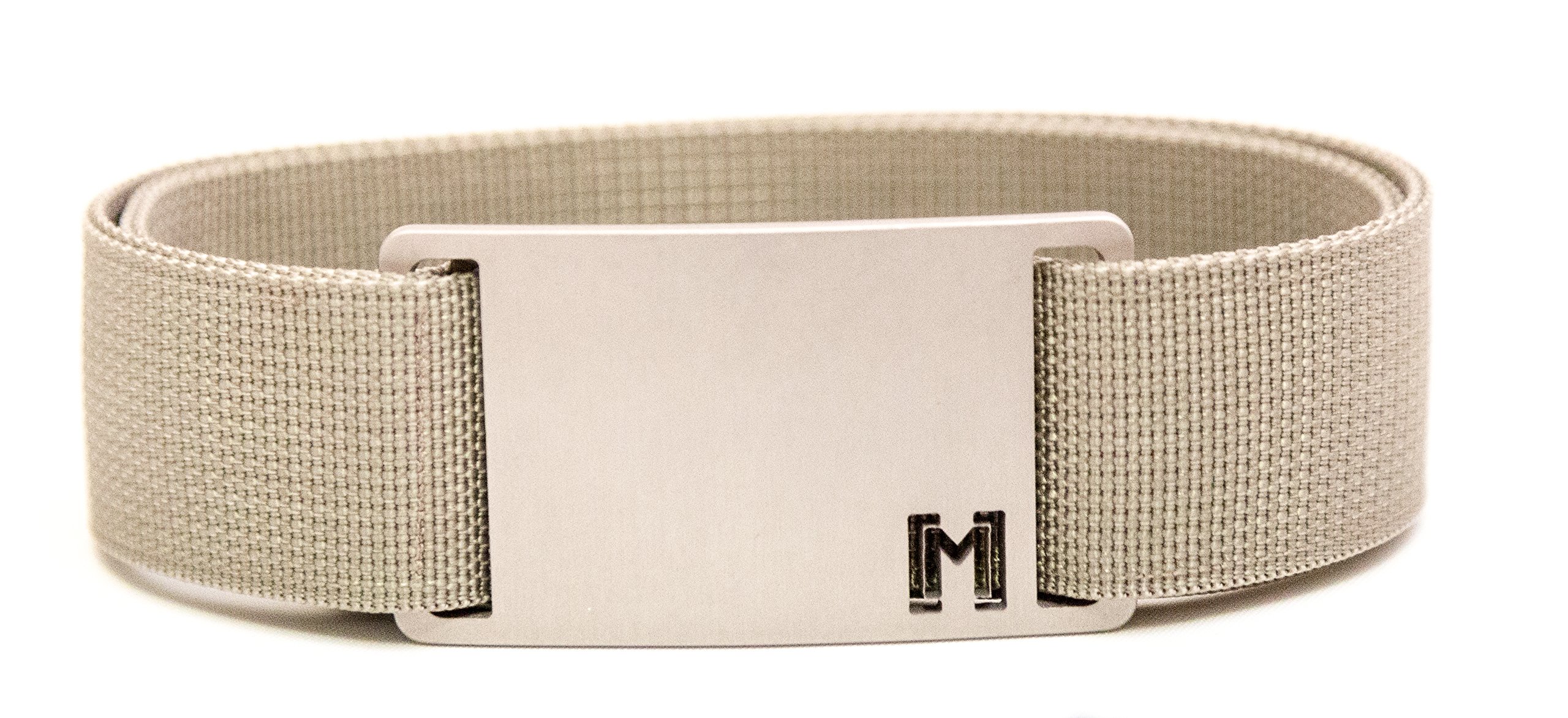 MagBelt - Magnetic Adjustable Belt with Buckle. No Holes.