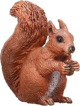 Schleich Figurine Ecureuil Mangeant Amazon Fr Jeux Et Jouets